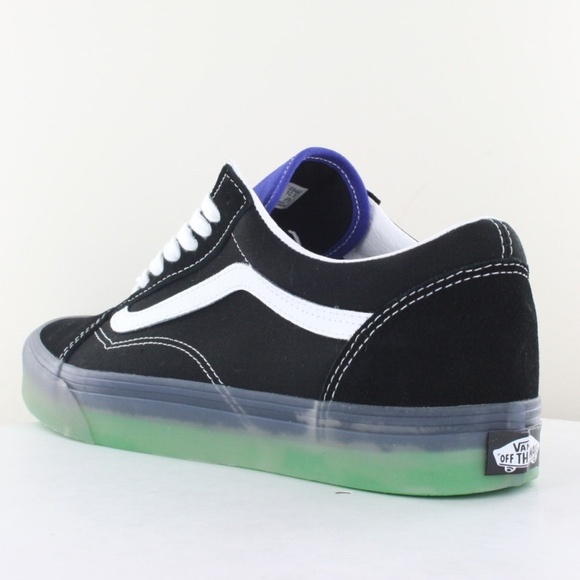 new men's size 13 Vans STYLE 36 black/white translucent sole old skool - Picture 4 of 5